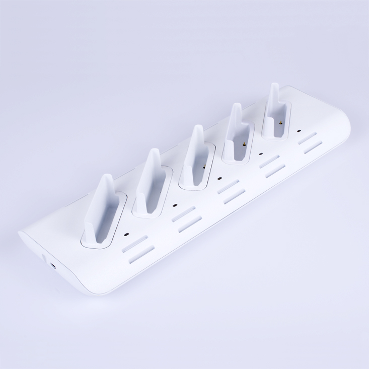 1 5 station gang charger (bluepad 50, bluepad 500, lineapro 6)